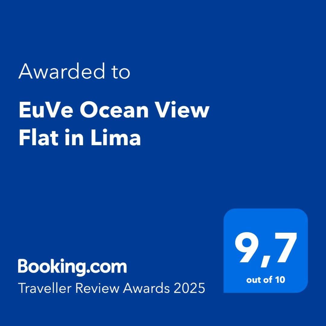 Apartamento Euve Ocean View Flat In Lima Exterior foto